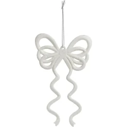 Déco à suspendre pailletée blanche ou rouge - 10 modèles