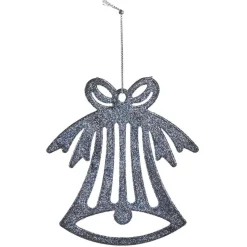 Déco à suspendre paillette argenté - 10 modèles