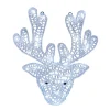 Déco de Noël renne 2D extérieur 35 LED