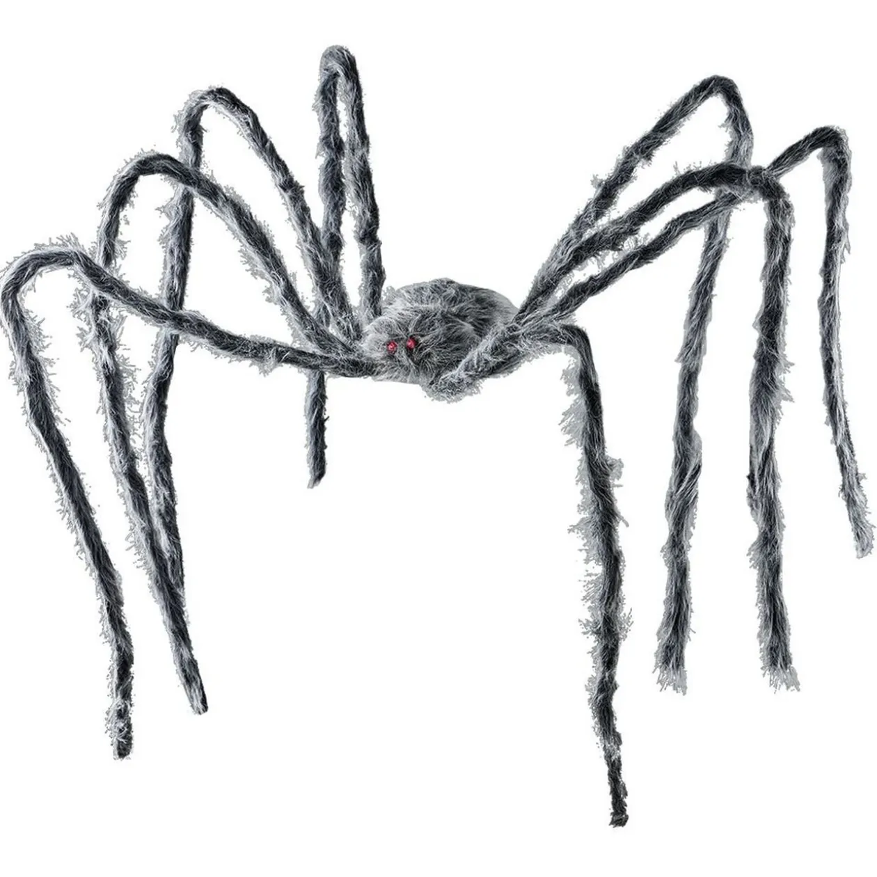 Déco Halloween araignée noire 230cm