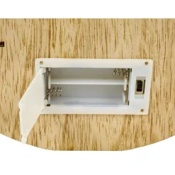 Décor de Noël lumineux en bois à poser H25cm