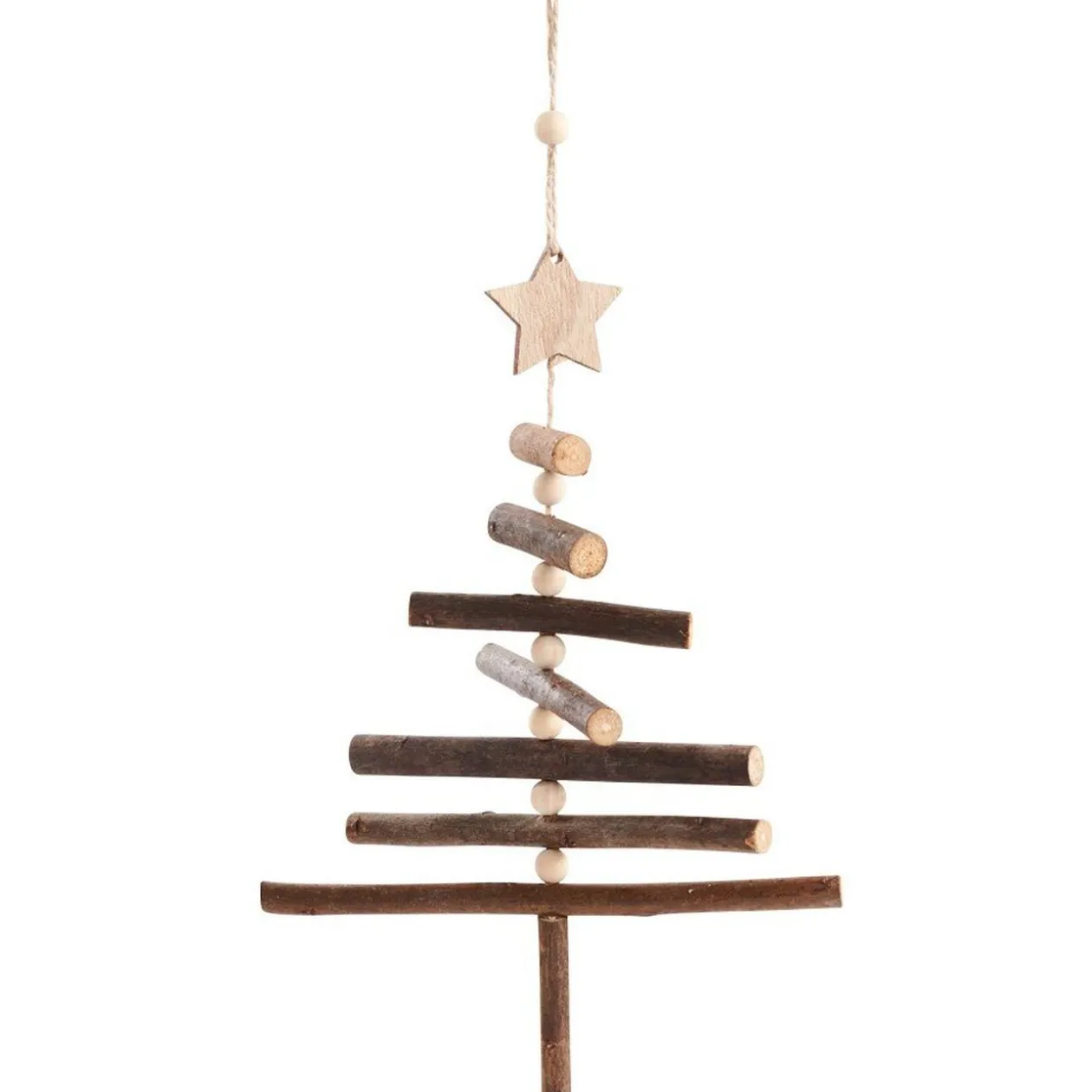 Décoration à suspendre de Noël sapin naturelle