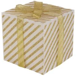 Décoration cadeau lumineux à LED multicolore H10 cm