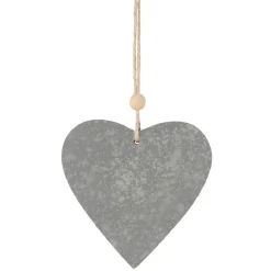 Décoration de Noël à suspendre grise