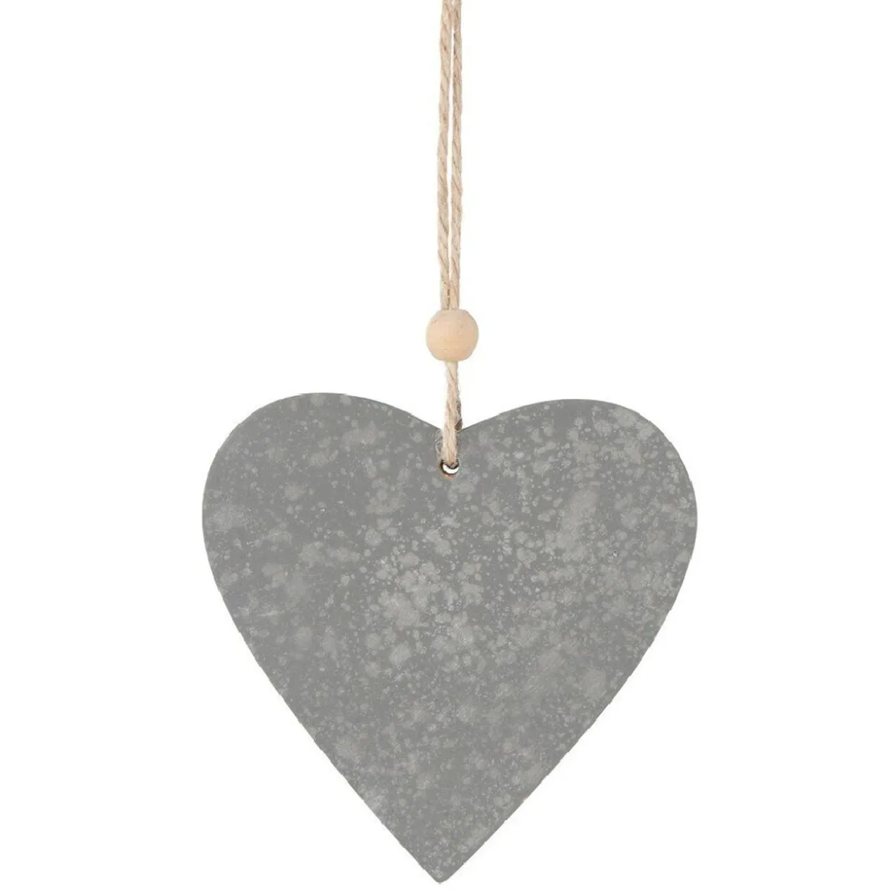 Décoration de Noël à suspendre grise