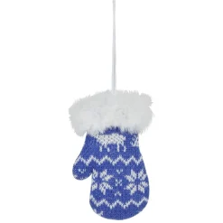 Décoration de Noël bonnet mouffle et botte à suspendre