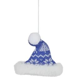 Décoration de Noël bonnet mouffle et botte à suspendre