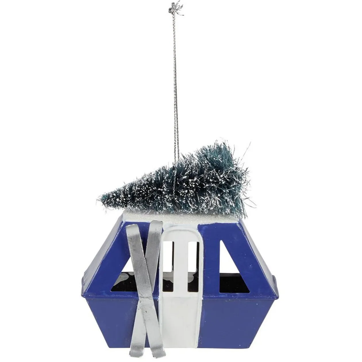 Décoration de Noël cabine à suspendre