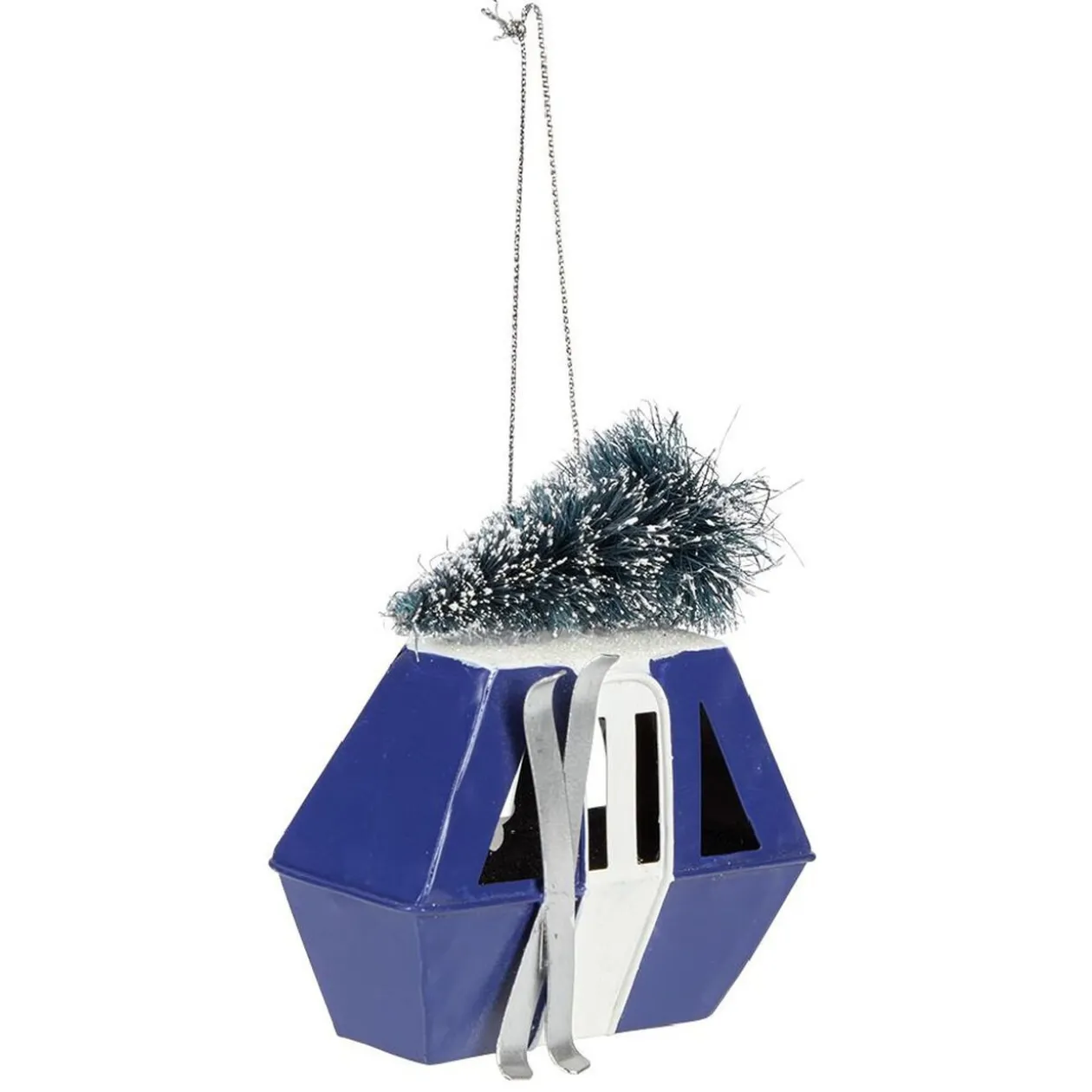 Décoration de Noël cabine à suspendre