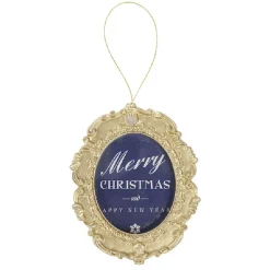 Décoration de Noël cadre design macramé