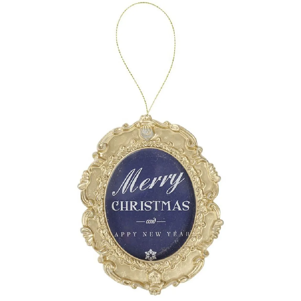 Décoration de Noël cadre design macramé