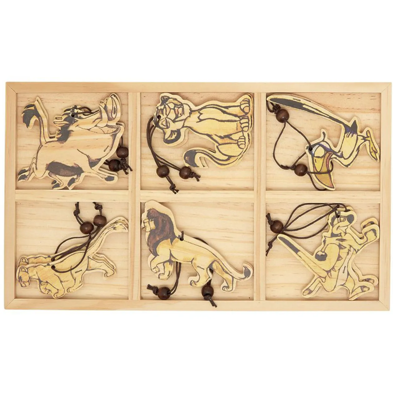 Décoration de Noël Disney Roi Lion à suspendre x12