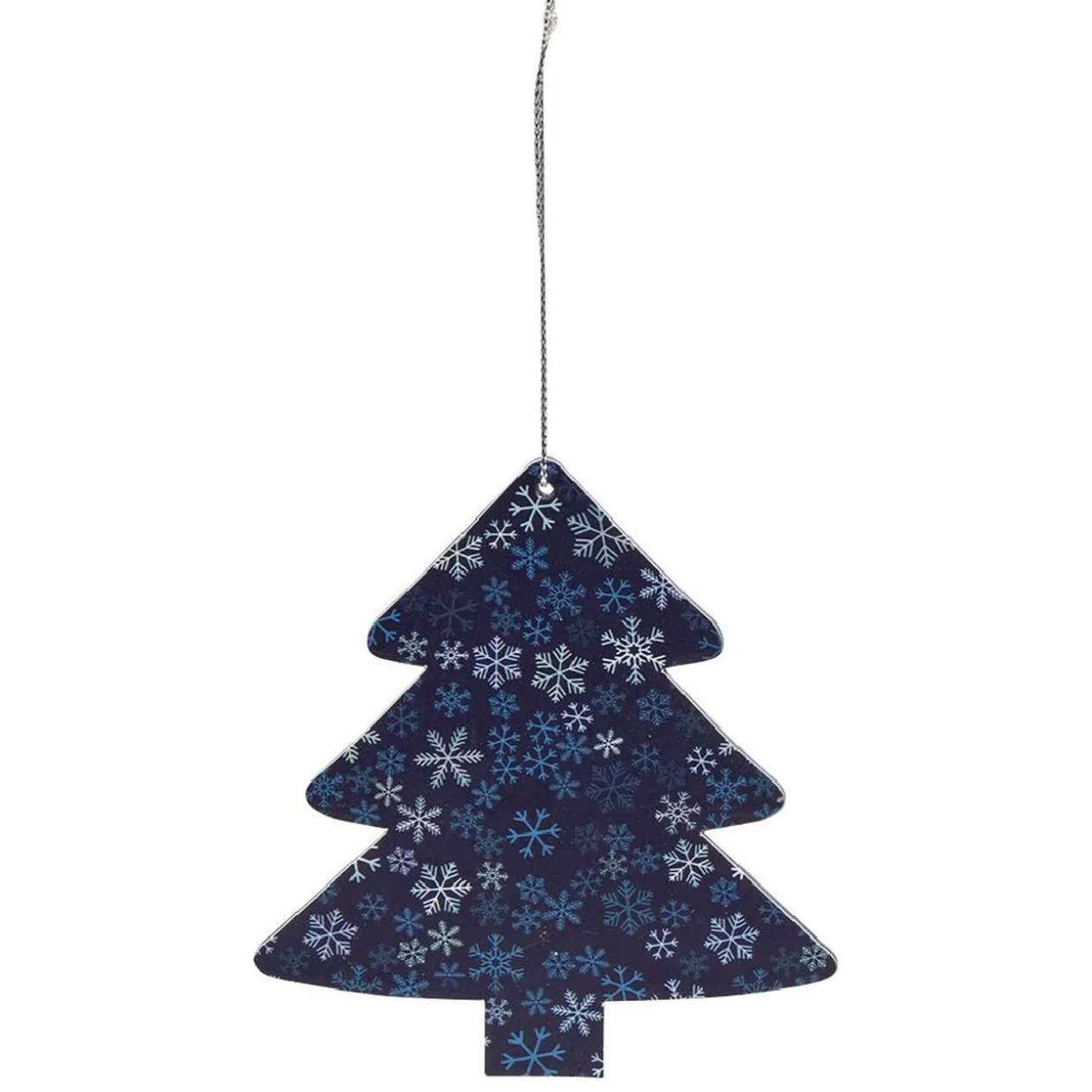 Décoration de Noël en bois à suspendre L10x10 cm