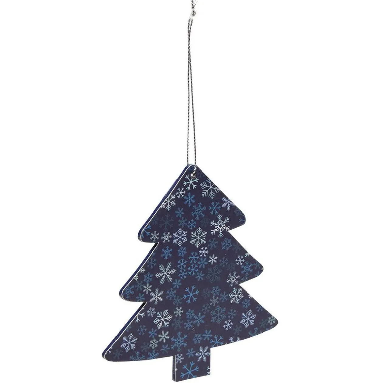 Décoration de Noël en bois à suspendre L10x10 cm