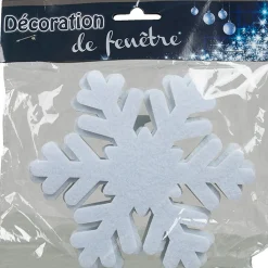 Décoration de Noël flocon blanc