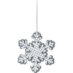 Décoration de Noël flocon de neige à suspendre