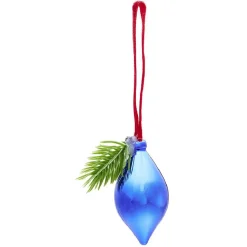 Décoration de Noël goutte colorée