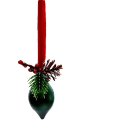 Décoration de Noël goutte colorée