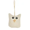 Décoration de Noël hibou à suspendre
