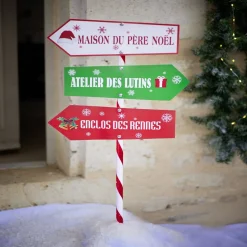 Décoration de Noël pancarte