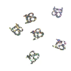 Décoration de table anniversaire 18 ans argenté