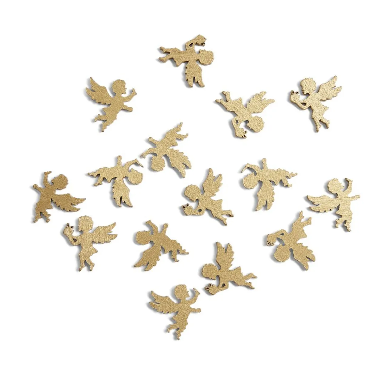 Décoration de table en papier doré motif Noël 100 pièces