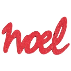 Décoration de table lettres de Noël x20