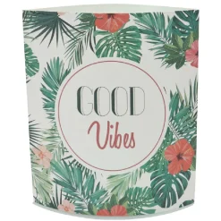 Décoration de table lumineuse décor tropical