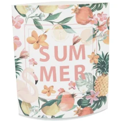 Décoration de table lumineuse décor tropical