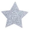 Décoration de table étoile x24 pièces, dorée ou argentée