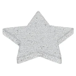 Décoration de table étoile x24 pièces, dorée ou argentée