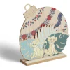 Décoration Disney à poser boule de Noël Le Roi Lion bois H21,5cm