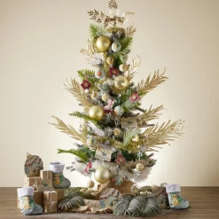 Décoration Disney à poser boule de Noël Le Roi Lion bois H21,5cm