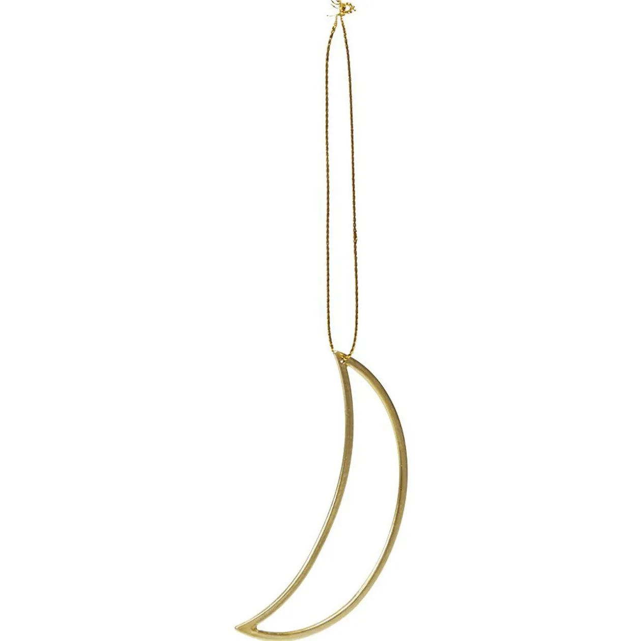 Décoration en métal doré à suspendre