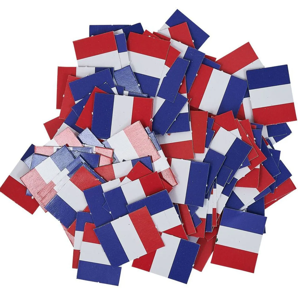 Décoration fête de rugby bleu blanc rouge