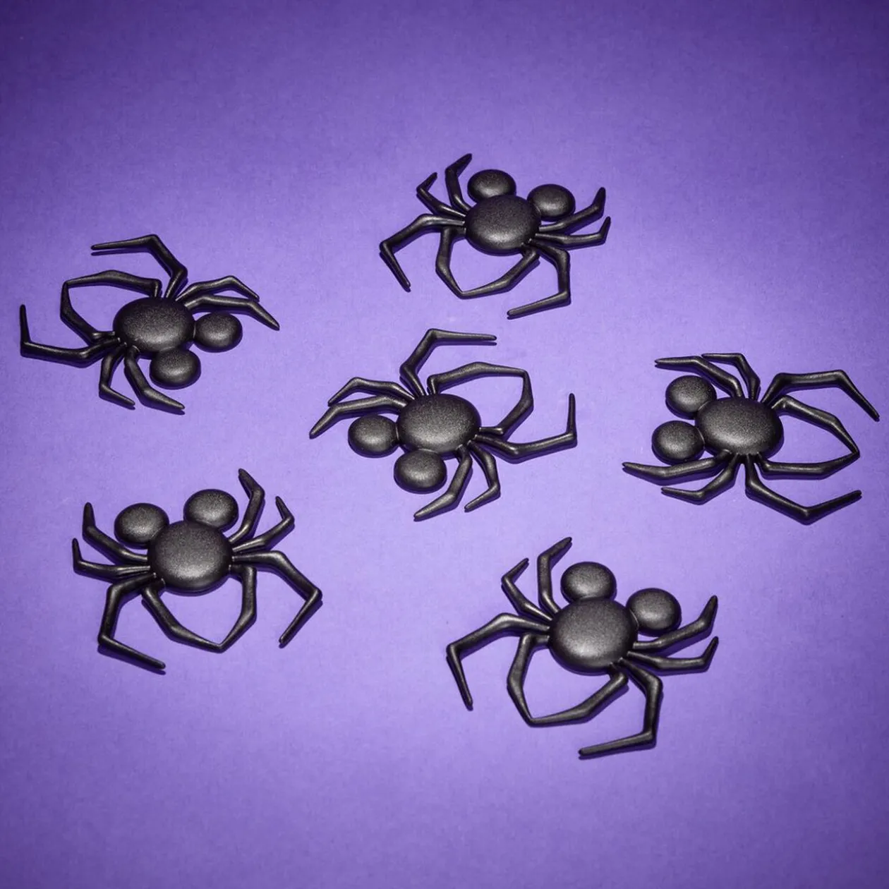 Décoration Halloween Disney araignée Mickey noire 6 pièces