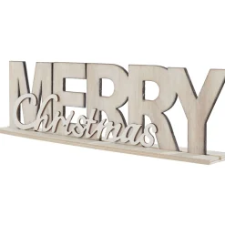 Décoration lettres Merry Christmas à poser