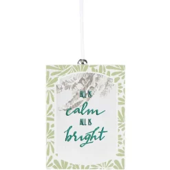 Décoration livre de Noël à suspendre