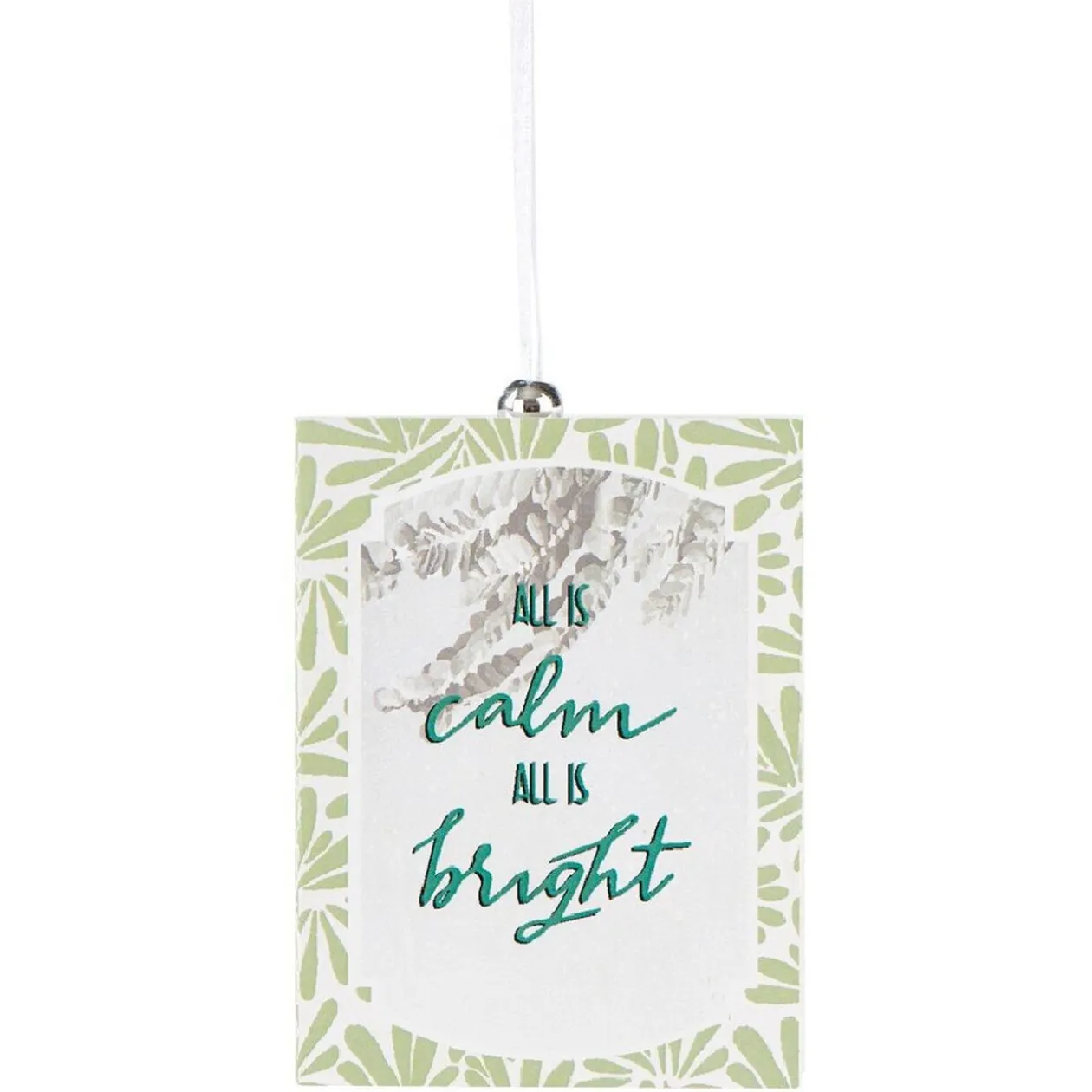 Décoration livre de Noël à suspendre