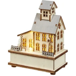 Décoration lumineuse, bois