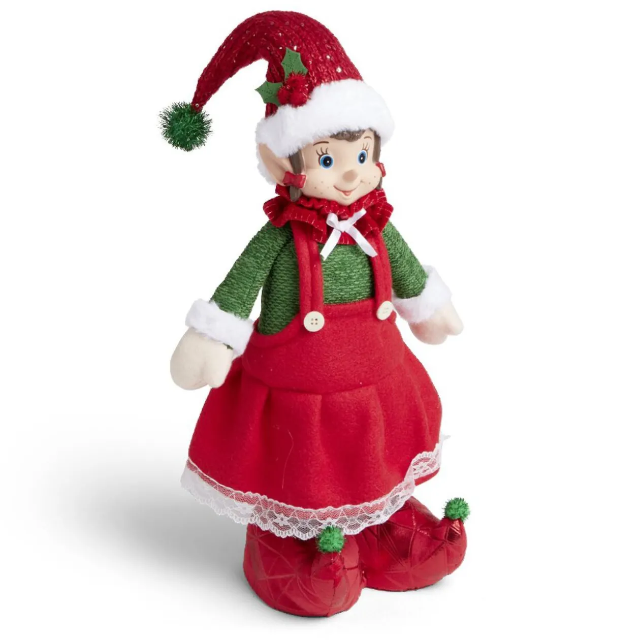 Décoration lutin farceur jambes extensibles H80cm