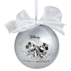Décoration Mickey 100 ans iridescent