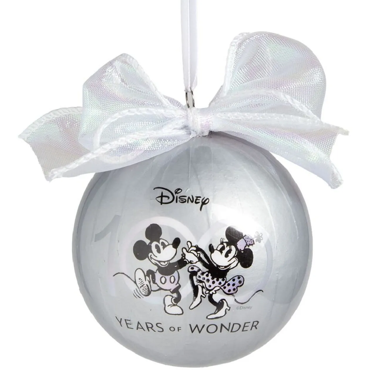 Décoration Mickey 100 ans iridescent
