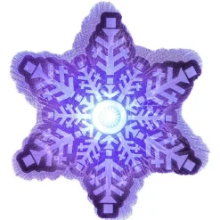 Décoration noël de fenêtre lumineuse 1LED, pvc