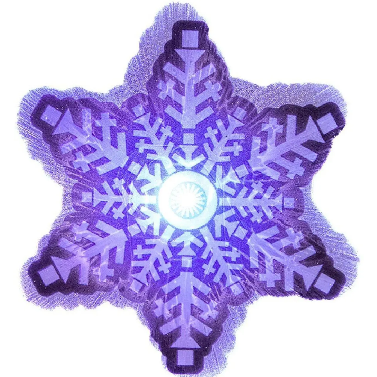 Décoration noël de fenêtre lumineuse 1LED, pvc