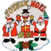 Décoration Noël pour vitre