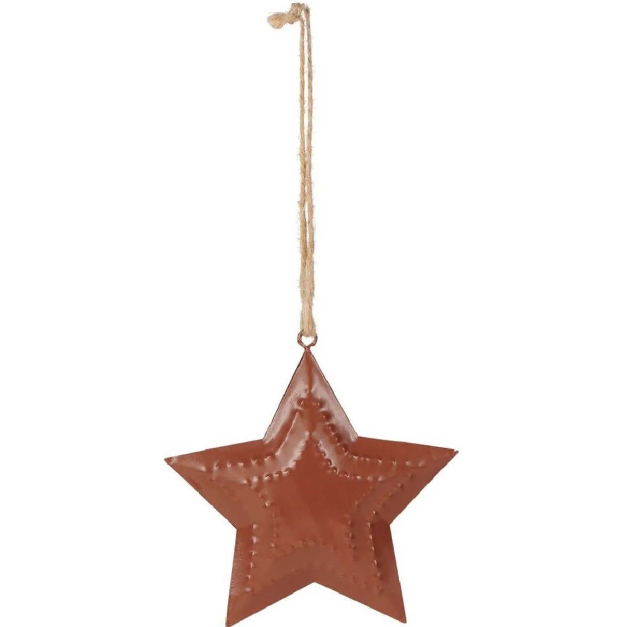 Décoration pour sapin de Noël à suspendre marron