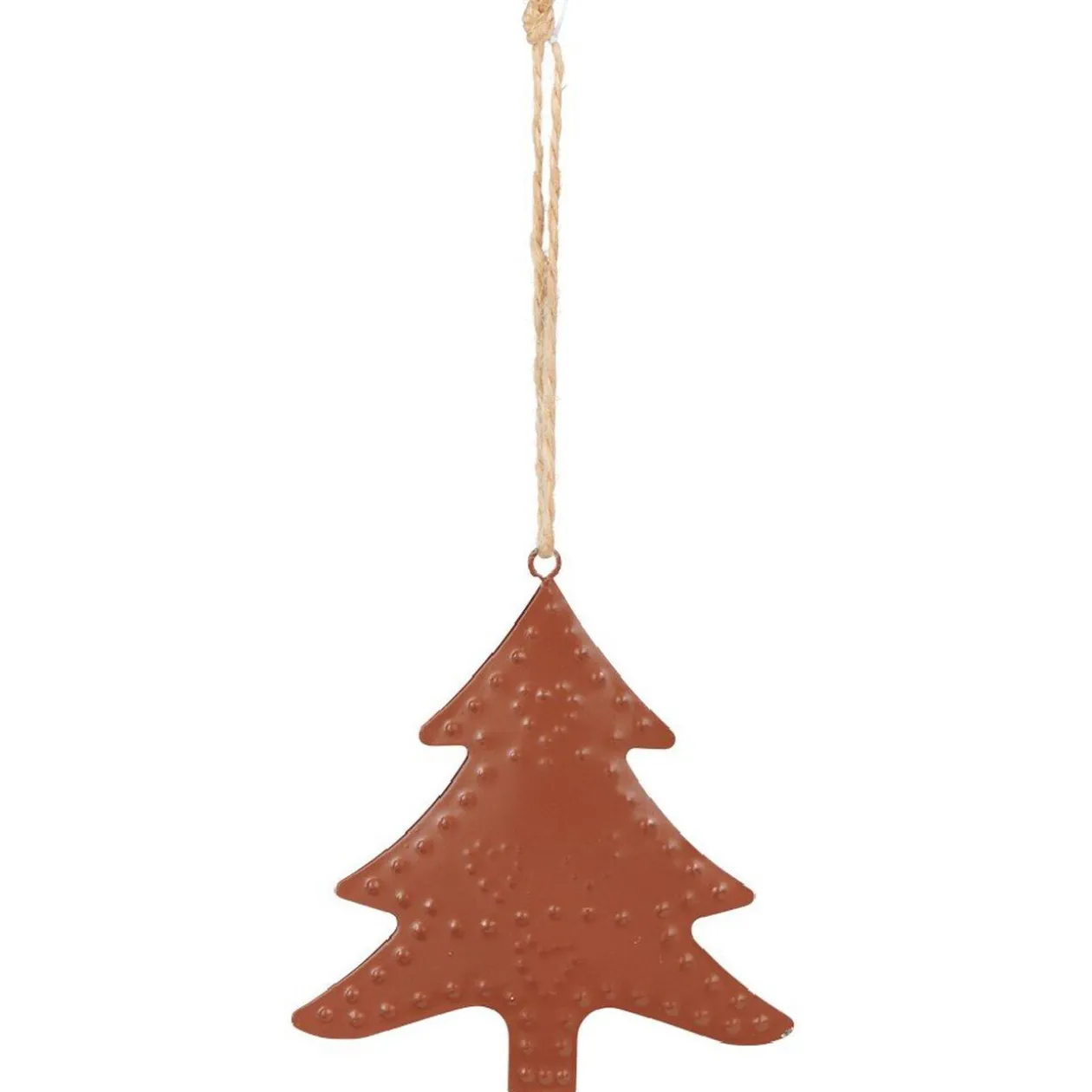 Décoration pour sapin de Noël à suspendre marron