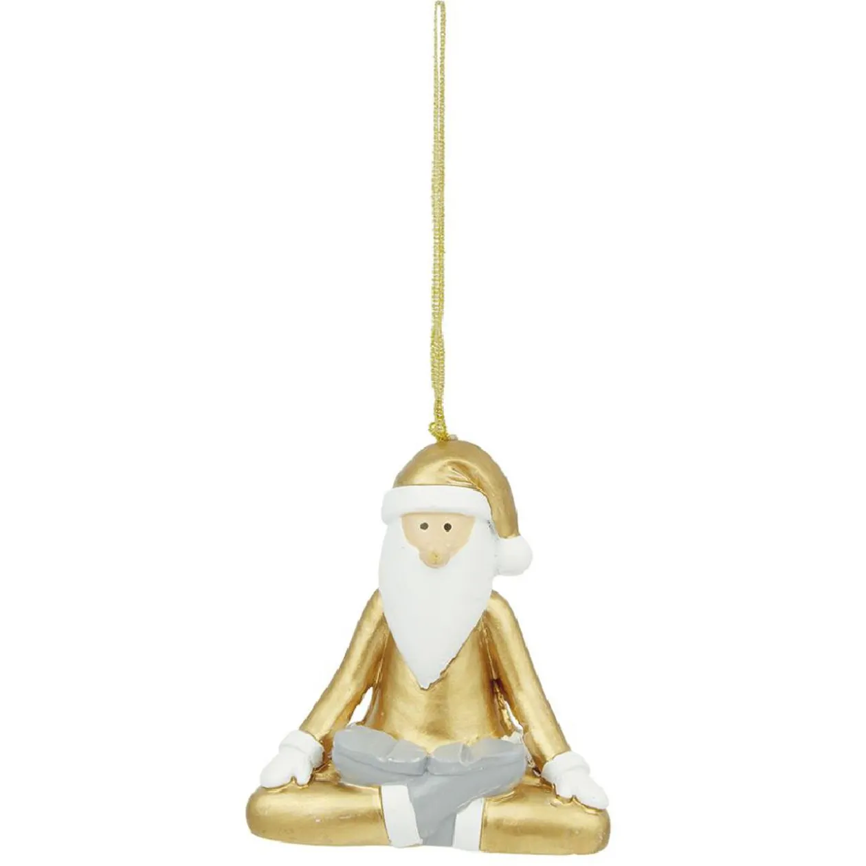 Décoration Père Noël Yoga à suspendre