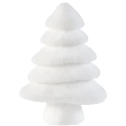 Décoration sapin de Noël blanc